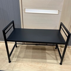 伸縮可能テレビ台 (40~66.5cm)物置台