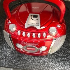 ラジカセcd カセット　ラジオ可能です2011年製