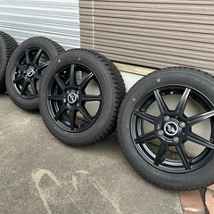 タイヤホイール4本セット　155/65R14　オールシーズンタイヤ