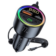 新品未使用未開封品です‼️ 最新型 PD65W】FMトランスミッ...