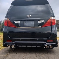 ヴェルファイア20　4本出しマフラー　(ギャルソンDAD) 195 65 15ヴェルファイア20 4本出しマフラー(ギャルソンDAD)