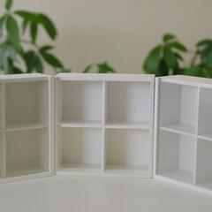 木製ディスプレイ　3個セット