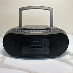 O2411-114 SONY CDラジカセ CFD-S50 再生...