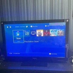 Panasonicテレビ＋テレビ台の画像