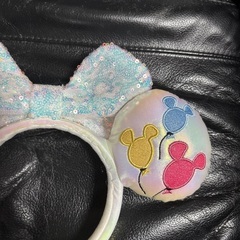 ディズニー　ミニー カチューシャ　バルーン 風船の画像