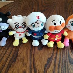 アンパンマンぬいぐるみの画像