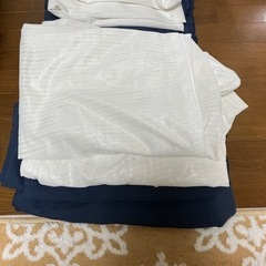 カーテン2組レースカーテン2組セット 2点 