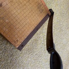ペーパーカッター　中古　アンティーク　昭和レトロ　動作未確認　ジャンクの画像