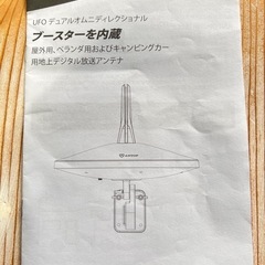 【大特価・最終値下げ】地デジアンテナ　ANTOPアンテナの画像