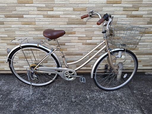 中古自転車 6段変速 26インチ LEDダイナモ 軽整備済み 防犯登録対応 町田市 相模原市 MM503