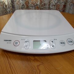 お譲りします！ 東芝 IH調理器（中古・Bランク）
