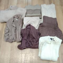 レディース秋冬服まとめ売り　8着