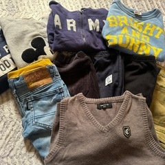 120 男児　冬服セット
