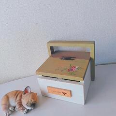 可愛い⭐木の小物入れの画像