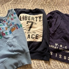 120 男児　冬服セット
の画像