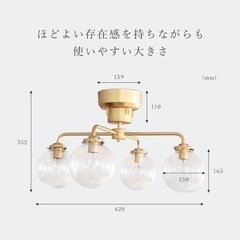【受け渡し先決定】シーリングライト ガラス の画像