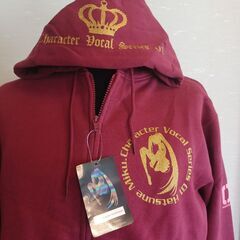 新品！初音ミク公式ジップアップパーカー　FUTURE MEDIA INC.の画像