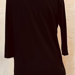 取り引き終了しましたm(_ _)m   　①黒袖七分丈Tシャツの画像