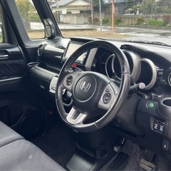 ★車検付き★コミコミ価格★NBOXカスタム ターボ 4WD 両側パワースライド Bluetoothオーディオ 機関良好 エアコンOKの画像