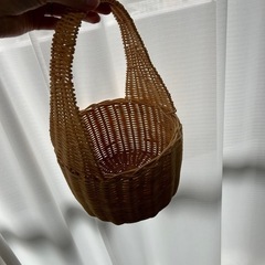 値下げしました！新品未使用！カゴバック 普通買うと高いの画像