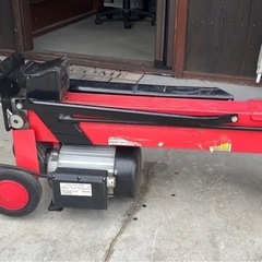 100V 　電動薪割機◆7トン用　油圧式薪割り機