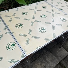 キャンプセット1　コールマンColeman キャンプ用　テーブル　 デスク　机の画像