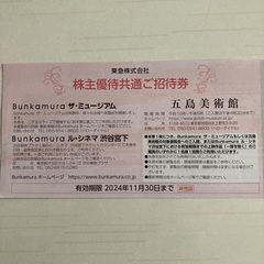 【最終お値下げ】株主優待ご招待券4枚