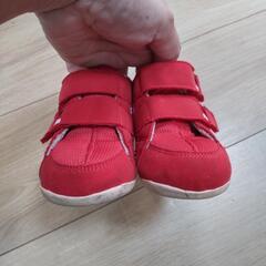 asics  RED 13.0cm の画像