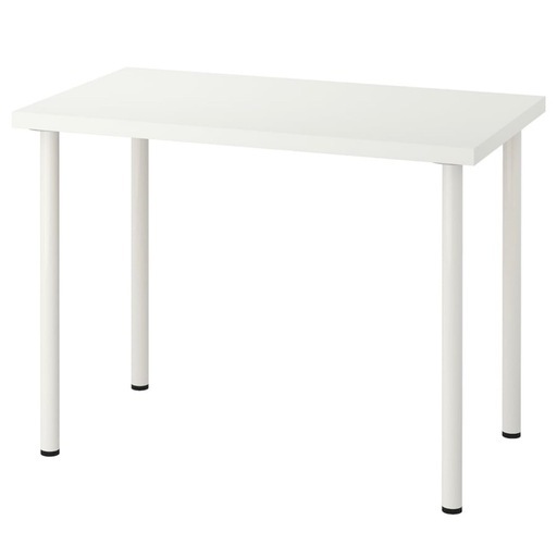 IKEA　LINNMON リンモン/ADILS オディリステーブル、ホワイト
