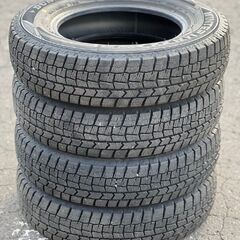 ★ バリ山！ ダンロップ ウィンターマックス wm02 155/80R13 2022年製 13インチタイヤ 9分山 WINTER MAXX 4本セット T-1159 リサイクルショップ札幌 買取本舗の画像