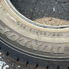 ★ バリ山！ ダンロップ ウィンターマックス wm02 155/80R13 2022年製 13インチタイヤ 9分山 WINTER MAXX 4本セット T-1159 リサイクルショップ札幌 買取本舗の画像