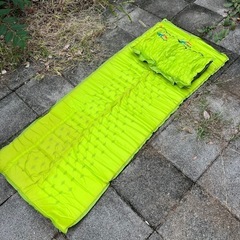 キャンプセット6 エアーマット　枕　寝袋