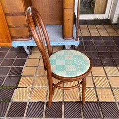 ドレッサー用　椅子　チェアー　Uバック　別でドレッサーを出品済みの画像