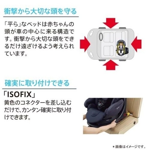 【美品】アップリカ フラディア グロウ ISOFIX セーフティープラス プレミアム チャイルドシート