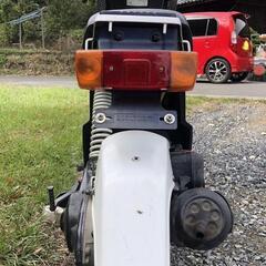 岡山発）原付バイクです🙇🏻‍♀️⸒⸒SUZUKIのモレです。前カゴ付いてるので使い勝手良いですよ✨🎶(*^^*)場所と日時と料金要相談で配達も可です🙆‍♀️配達ご希望の方は、ご希望の配達の場所を一緒にコメント宜しくお願い致します🙇🏻‍♀️⸒⸒その方がスムーズにやり取りが進みますので。の画像