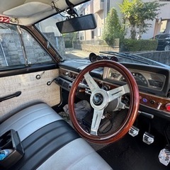 ダットサン　ブルーバード　411 旧車の画像