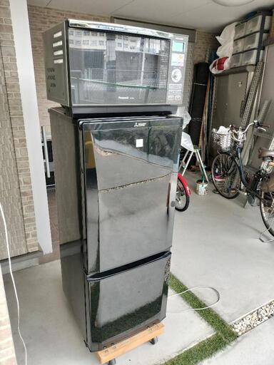 冷蔵庫とオーブンレンジ