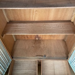 昭和レトロ 本棚 書棚 収納棚 リメイク 素材 DIY ブックシェルフの画像