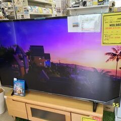 J7965　FUNAI　フナイ　4K対応55型液晶テレビ　FL-55U3060　2023年製　クリーニング済み 【リユースのサカイ柏店】参考価格102,213円