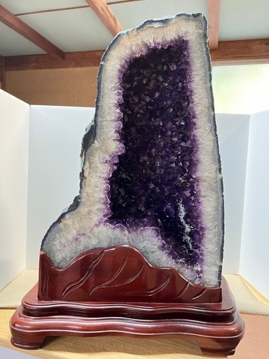 【大特価お値下げ】アメジストドーム　水晶　石　パワーストーン