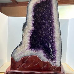 【大特価お値下げ】アメジストドーム　水晶　石　パワーストーンの画像