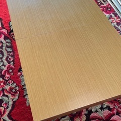 伸縮式ローテーブルの画像