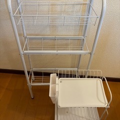 ワイヤーラック2点セット
