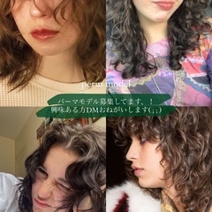 パーマモデル募集してます！🌀
