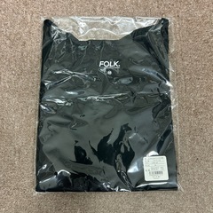 FOLK  医療用アンダーウェア　ブラック　7.5分袖