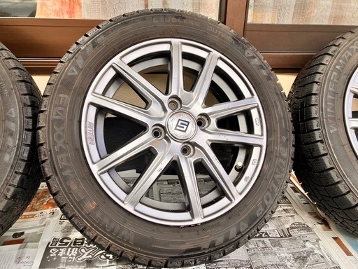 ダンロップ　スタッドレスタイヤ155/65R1475Q WINTERMAXXWM03