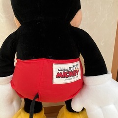 ミッキーマウス　ぬいぐるみの画像