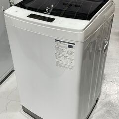 ★高年式★Haierハイアール 8.5kg洗濯機 JW-KD85B 2024年 ホワイト+ブラック ガラストップ 大物洗い ファミリー