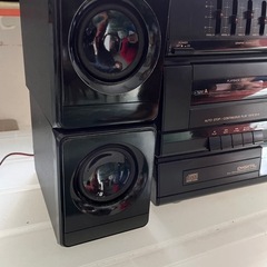 カセットCDレコードプレイヤーの画像