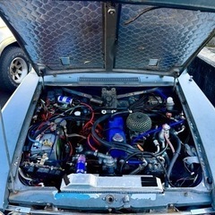ダットサン　ブルーバード　411 旧車の画像